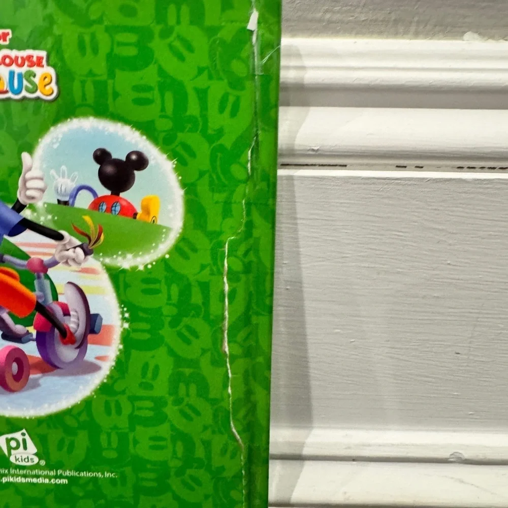 Disney Mickey & Friends 1-2-3 Ready Set Go Activity Reading Book Kids Toddlers